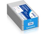Epson SJIC22P(C) - Cyan - Original - Tintenpatrone - FüR Tm C3500 (C33S020602)