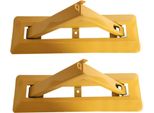 Set Di 2 - Barriera Per Parcheggio Pieghevole Da 60 Cm | Blocco Per Parcheggio | Barriera Per Parcheggio Pieghevole | Barriera Per Parcheggio In Acciaio | Barriera Per Area Di Parcheggio | Barriera Per Parcheggio Con Serratura