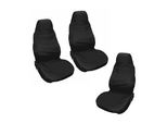 Set Di 3 Protezioni Per Officina Auto | Coprisedile Auto Universale | Coprisedile Auto - Colore Nero | Protezione Universale Per Sedile Con Poggiatesta | Copertura - Cuscino Per Sedile