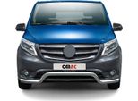 Barra Di Protezione Paraurti Anteriore Per Mercedes Vito W447 2014-2025 Argento Abe Acciaio