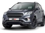 Protezione Paraurti Anteriore Per Ford Kuga 2017-2025 Con Abe Acciaio Nero