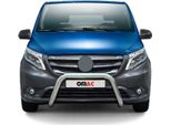 Barra Di Protezione Paraurti Anteriore In Acciaio Per Mercedes Vito W447 2014-2025 Abe Argento