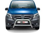 Barra Di Protezione Paraurti Anteriore Per Mercedes Vito W447 2014-2025 Abe Acciaio Argento
