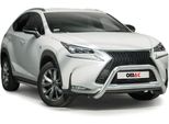 Barra Di Protezione Del Paraurti Anteriore Per Lexus Nx 2014-2025 Con Abe Acciaio Argento