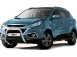 Barra Di Protezione Del Paraurti Anteriore Per Hyundai Ix35 2010-2015 Con Protezione Paraurti Abe Argento