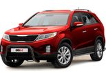 Barra Di Protezione Del Paraurti Anteriore In Acciaio Per Kia Sorento 2012-2015 Con Abe Nero