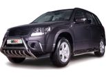 Barra Di Protezione Del Paraurti Anteriore Per Suzuki Grand Vitara 2006-2015 Con Abe Argento