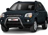 Barra Di Protezione Del Paraurti Anteriore Per Kia Sportage 2008-2010 Con Protezione Paraurti Abe Argento