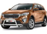 Barra Di Protezione Del Paraurti Anteriore Per Kia Sorento 2015-2018 Con Protezione Paraurti Abe Argento