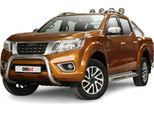 Barra Di Protezione Del Paraurti Anteriore Per Nissan Navara NP300 2015-2025 In Acciaio Abe Silver