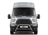 Barra Di Protezione Del Paraurti Anteriore Per Ford Transit 2014-2025 Con Abe Acciaio Argento