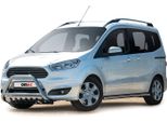 Barra Di Protezione Del Paraurti Anteriore Per Ford Courier 2014-2018 Con Abe In Acciaio Inox Argento