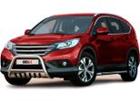 Barra Di Protezione Del Paraurti Anteriore Per Honda CR-V 2012-2016 Con Abe In Acciaio Inox Argento