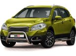 Barra Di Protezione Paraurti Anteriore Per Suzuki SX4 S-Cross 2013-2022 Acciaio Abe Argento