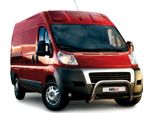 Barra Di Protezione Del Paraurti Anteriore Per Fiat Ducato 2006-2016 Con Abe Acciaio Argento