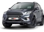 Barra Di Protezione Paraurti Anteriore Per Ford Kuga 2017-2025 Abe Acciaio Nero Protezione Paraurti