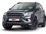 Barra Di Protezione Del Paraurti Anteriore Per Ford Kuga 2017-2025 Con Abe Acciaio Nero
