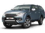 Barra Di Protezione Paraurti Anteriore Per Fiat Fullback 2016-2021 Abe Acciaio Nero