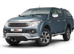 Protezione Paraurti Anteriore Per Fiat Fullback 2016-2021 Acciaio Abe Argento