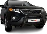 Barra Di Protezione Paraurti Anteriore Per Kia Sorento 2010-2012 Con Abe Acciaio Nero