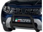 Barra Di Protezione Del Paraurti Anteriore Per Dacia Duster 2020-2025 ø63Mm Acciaio Nero