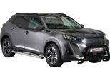 Barra Di Protezione Paraurti Anteriore Per Peugeot 2008 2020-2025 ø63Mm Acciaio Nero