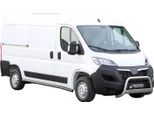 Barra Di Protezione Paraurti Anteriore Per Opel Movano 2022-2025 ø63Mm Acciaio Protezione Argento