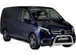 Barra Di Protezione Del Paraurti Anteriore Per Mercedes Classe 2020-2025 ø63Mm Acciaio Argento