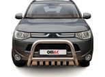 Protezione Paraurti Anteriore Per Mitsubishi Outlander 2012-2015 Abe Argento