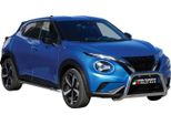 Barra Di Protezione Paraurti Anteriore Per Nissan Juke 2020-2025 ø63Mm Acciaio Protezione Argento