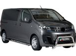 Barra Di Protezione Del Paraurti Anteriore Per Opel Zafira Life 2020-2025 ø63Mm Acciaio Argento
