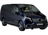 Barra Di Protezione Del Paraurti Anteriore Per Mercedes Classe 2020-2025 ø63Mm Acciaio Nero