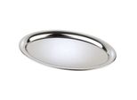 Aps 30111 Aps Serviertablett Kaffeehaus, Oval, Edelstahl Matt
