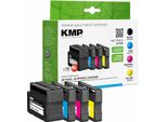 Kmp Multipack H174V - Confezione Da 4 Pezzi - Formato Xxl - Nero, Giallo, Ciano, Magenta - Compatibile - Cartuccia D'inchiostro (Alternativa A: Hp 932XL, Hp 933XL)