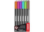 Marcatore Permanente Kores "K Marker Fine"" M Confezione Da 6 Pz"