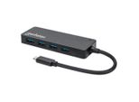 Manhattan 4-Port Usb 3.2 Gen 1 Hub C-Stecker Auf 4X A-Buchse
