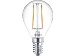 Philips E14 Led Filamento A Goccia 2W 250Lm Bianco Caldo Come Una Lampadina Da 25W 8718699777555
