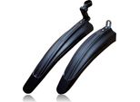 Set Di Parafanghi Per Bicicletta Per La Parte Anteriore E Posteriore | Paraspruzzi In Plastica Per Mountain Bike | Parafanghi Per Biciclette | Colore [Nero] - Parafango Universale | Parafanghi Per Bici Da Strada