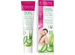 Eveline Cosmetics Crema Depilatoria Al 99% Naturale All'aloe Vera Per Braccia, Gambe E Bikini 125Ml.