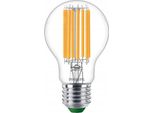 Philips Led Filament A60 Lampadina 7,3W = 100W E27 Chiaro 1535Lm Bianco Caldo 2700K Ultra Efficiente