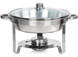Scaldavivande In Acciaio Inox Mahlzeit, 4 Litri, Rotondo, Scaldavivande, Contenitore Termico, Contenitore Per Alimenti Caldi