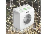 Ansmann 1260-0010 Presa A Risparmio Energetico Ansmann AES1.3, Temporizzata, Bianco