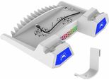 Ipega P5S023 Supporto Rgb Ricaricabile Multifunzionale Con Raffreddamento Per PS5/PS5 Slim Bianco