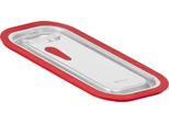 Coperchio Per Contenitore Gn Meal Con Bordo In Silicone Per Gn 1/3, Coperchio Per Contenitore Catering In Acciaio Inox