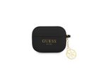 Guess Guaplsc4Ek Airpods Pro Cover Czarny/Nero Silicone Charm 4G Collection