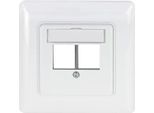 Logilink Professional NK4059 Scatola Da Incasso Logilink Per Moduli Keystone, A 2 Ingressi, Segnale..