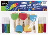 Set Di Colori E Timbri 11 Elementi Kidea