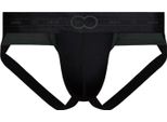 2EROS - Intimo Da Uomo Sospensorio - Aktiv Pegasus Jockstrap Black/Green - 1X Taglia Xl