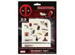 Pyramid International Deadpool Marvel Set Comic-Magnete Rot Rot Taglia Unica