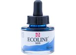 Ecoline Bottiglia Di Acquerello Liquido 30 Ml Ultramarine Light 505
